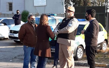 La ministra de Seguridad de la Nación visitó un operativo de control en nuestra ciudad