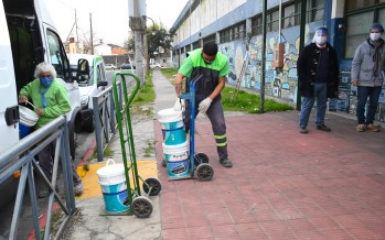 Mejoras en 10 escuelas de nuestra ciudad pensando en la vuelta a las clases presenciales