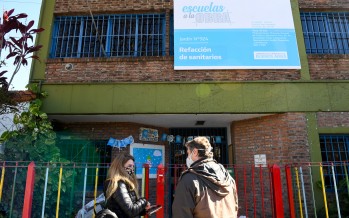 Trabajos de pintura y reparaciones en escuelas de nuestra ciudad