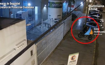 Detienen a una persona por robar una moto de una enfermera del Hospital San Cayetano y lo detuvieron