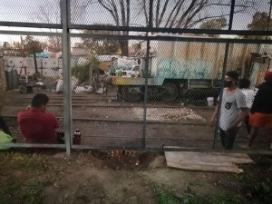 Toma en predio de Trenes Argentinos