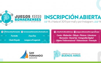 Comenzó la inscripción para Deportes Electrónicos de los Juegos Bonaerenses 2020