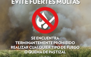 Nueva advertencia sobre la peligrosidad de la quema de pastizales en el Delta