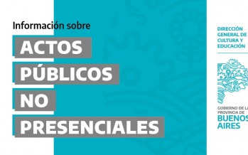 Actos públicos digitales para cubrir cargos docentes