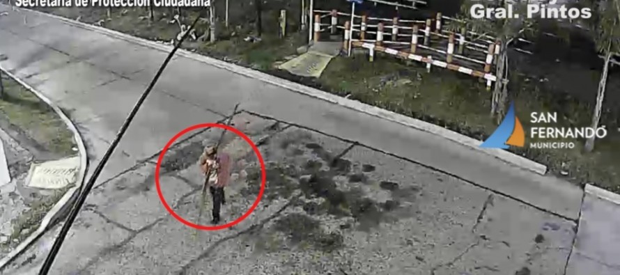 Carupá: detienen a un ladrón de varillas de hierro