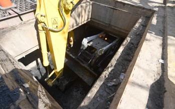 Renovación de hormigón y veredas en Crisol y limpieza de un canal subterráneo desde Brandsen hasta Sobremonte