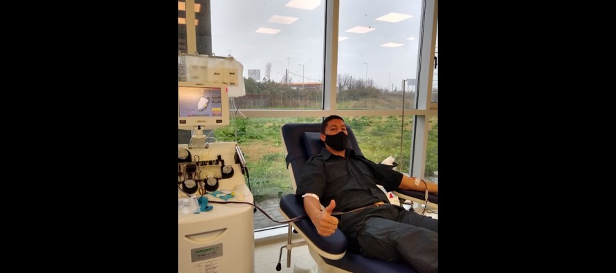 Cristian Cejas, el policía de Virreyes que donó plasma tras recuperarse de Covid-19