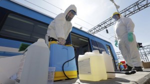 desinfección de trenes
