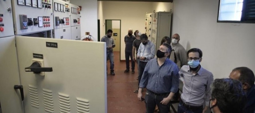 El ministro de Infraestructura de la Provincia recorrió la estación de bombeo del río Reconquista