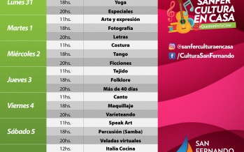 Se suman nuevos contenidos a las redes de Cultura San Fernando en Facebook e Instagram