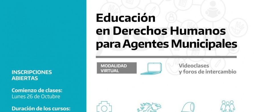 La Subsecretaría de Derechos Humanos de la Provincia lanza curso de formación para los municipios