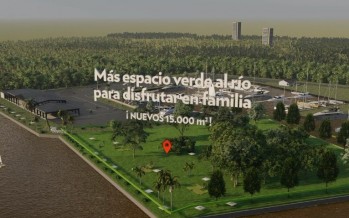 Convenio con Canestrari para ampliar el Parque Náutico a orillas del río
