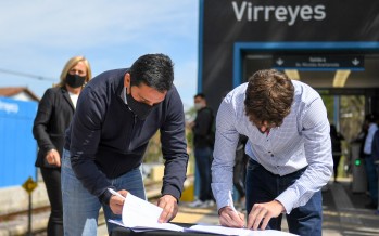 Convenio para la construcción de espacios públicos en tierras linderas al Ferrocarril Mitre Ramal Capilla del Señor