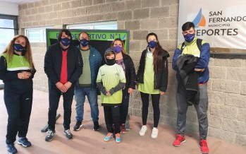 Jeremías descubrió la natación en el Poli 1 y ahora fue convocado por el CeNARD