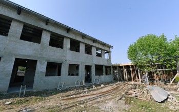 Reanudaron las obras de la Primaria Nº5 y Secundaria Nº19