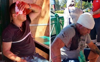 Violento ataque contra el ex boxeador Pigu Garay y el líder de la barra de Tigre