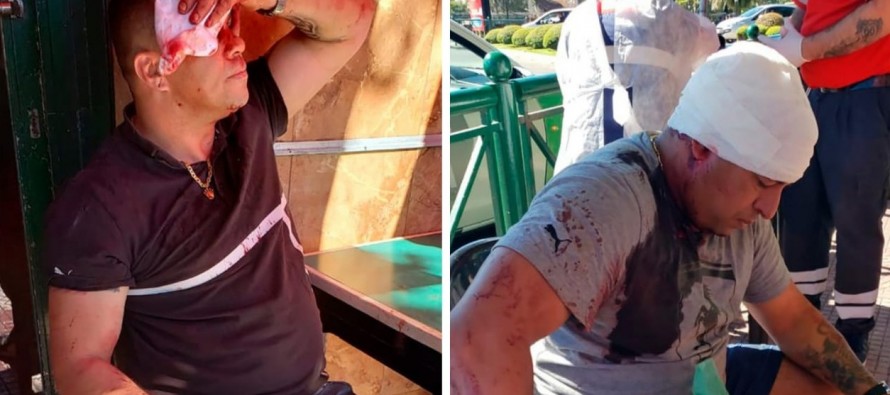 Violento ataque contra el ex boxeador Pigu Garay y el líder de la barra de Tigre
