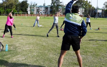 Los polideportivos de nuestra ciudad abrieron sus puertas para actividades al aire libre