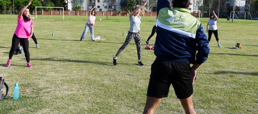 Los polideportivos de nuestra ciudad abrieron sus puertas para actividades al aire libre
