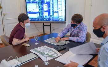 Reunión de trabajo sobre el futuro parque industrial de nuestra ciudad
