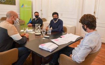 Reunión para avanzar en la construcción de nuevos espacios públicos