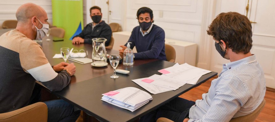 Reunión para avanzar en la construcción de nuevos espacios públicos
