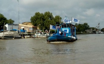 AySA entregó 2 millones de litros de agua potable en el Delta