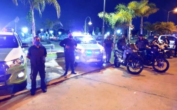 Operativo de seguridad en la zona del Canal