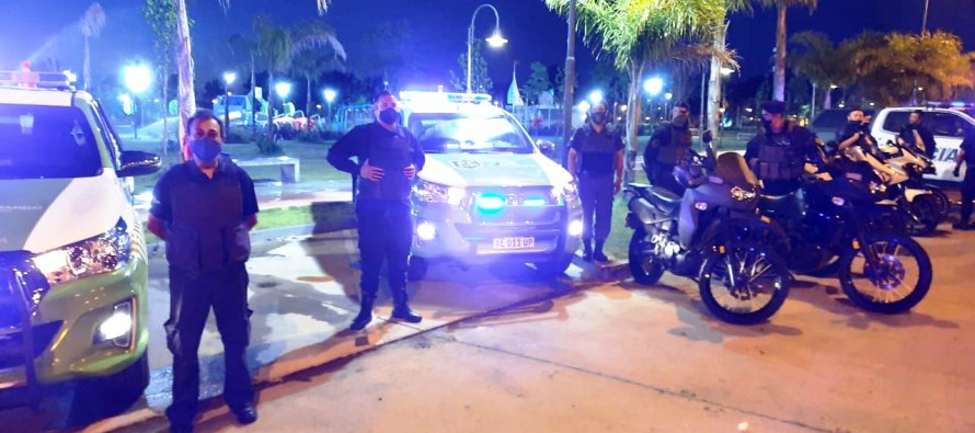 Operativo de seguridad en la zona del Canal