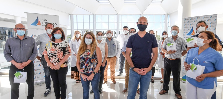 Reconocimiento a los médicos en el Hospital Municipal