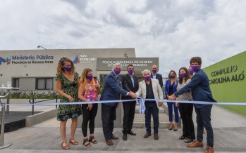 Virreyes: se inauguró el Complejo Carolina Aló que posee la Fiscalía y Comisaría de la Mujer y la Familia