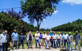 Se realizó un encuentro de productores mimbreros del Delta