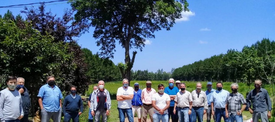 Se realizó un encuentro de productores mimbreros del Delta