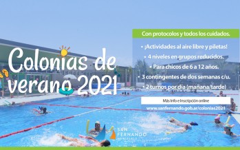 Comenzaron las inscripciones online para las colonias de verano 2021