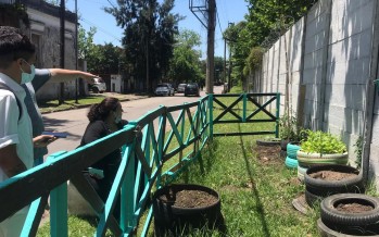 Huerta vecinal ’25 de Mayo’: la propuesta para estrechar vínculos y generar los propios alimentos