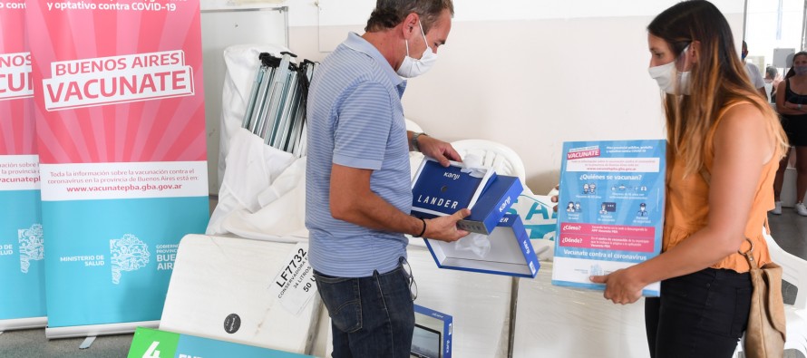 Acondicionan la Escuela N°1 para llevar a cabo el plan de vacunación contra el Covid-19