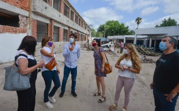 Avanzan las obras de la Primaria Nº36 y Secundaria Nº 11 en Virreyes
