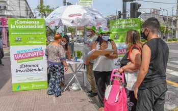 ¿Dónde registrarse para vacunarse contra el Covid-19 en nuestra ciudad?