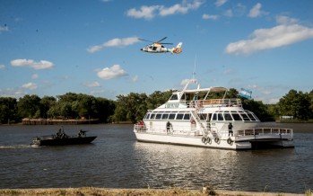 La ministra de Seguridad supervisó un simulacro de rescate del grupo Albatros en nuestra ciudad