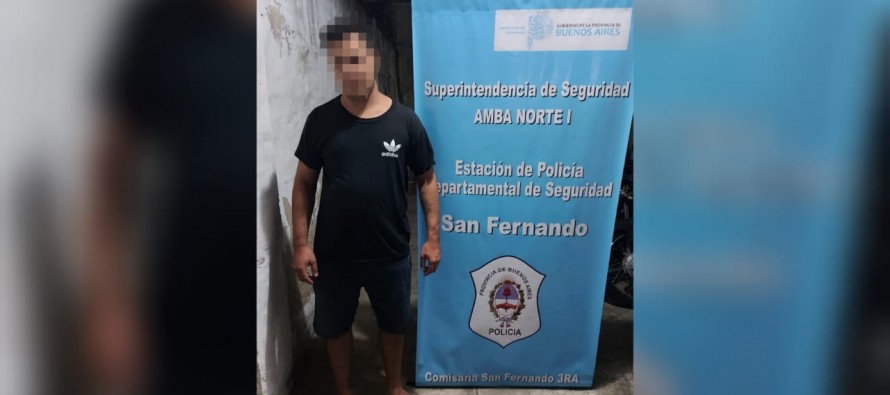Detienen a un hombre acusado por violencia de género que quiso escapar de la policía a nado