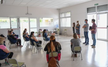 Capacitación sobre sanitización de establecimientos educativos municipales