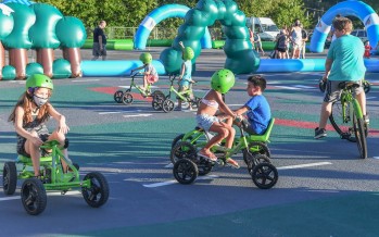 Finde largo: tirolesa, música, juegos y deportes en el Parque Náutico