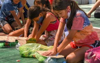 Colonias de verano en nuestra ciudad: chicas y chicos aprenden cómo hacer RCP