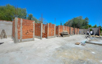 Avanza la construcción del nuevo centro de salud en Entre Ríos y Carlos Casares