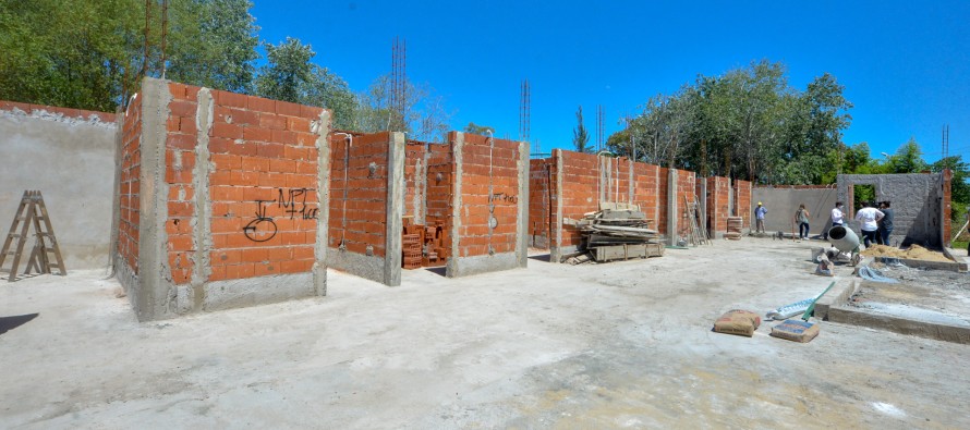 Avanza la construcción del nuevo centro de salud en Entre Ríos y Carlos Casares