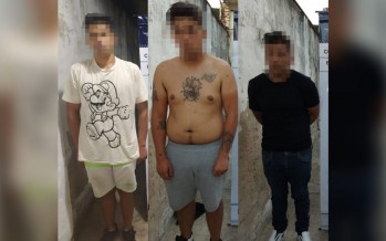 Simón de Iriondo al 400: robo, persecución y detención de tres individuos