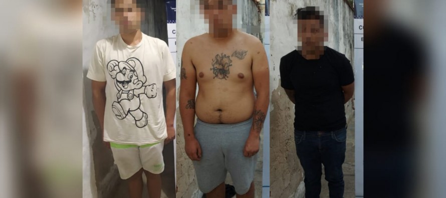 Simón de Iriondo al 400: robo, persecución y detención de tres individuos