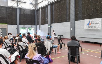 Capacitación al personal de los polideportivos sobre prevención contra el covid-19