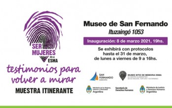 Día de la Mujer en el Museo de la Ciudad: se inaugurará la muestra «Ser Mujeres en la ESMA»