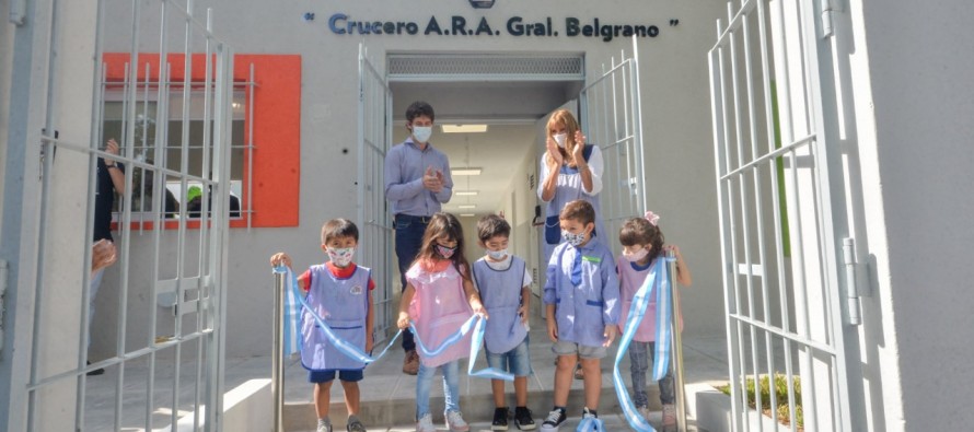 Se inauguró la renovación del Jardín Nº931